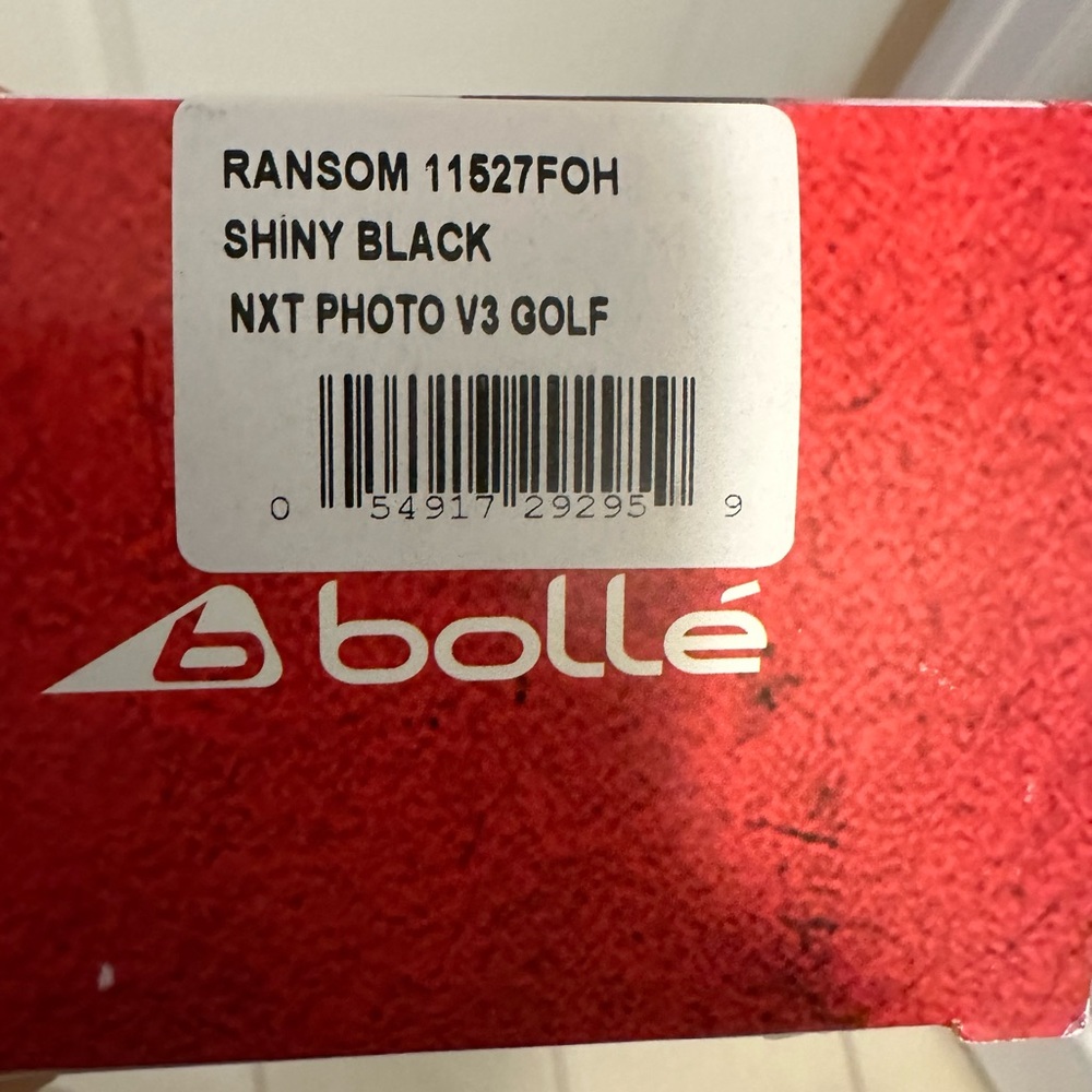 Bolle Ransom golf sunglasses. Black frame. NWT - Picture 4 of 7